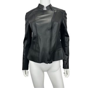 Iris Setlakwe Black Leather IRIS Jacket, NWT